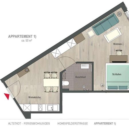 Cozy-Flats Koblenz Apartment โคเบลนซ์ ภายนอก รูปภาพ
