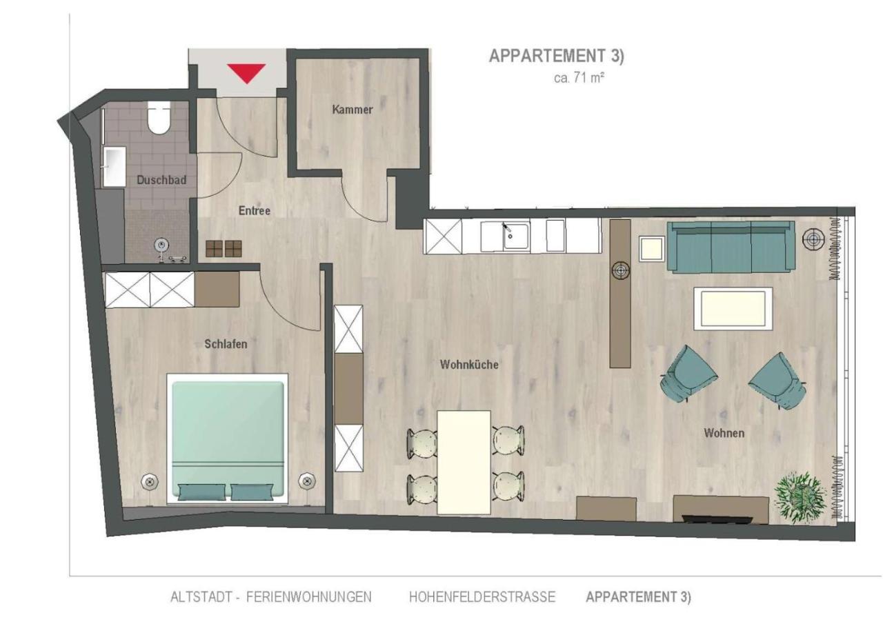 Cozy-Flats Koblenz Apartment โคเบลนซ์ ภายนอก รูปภาพ