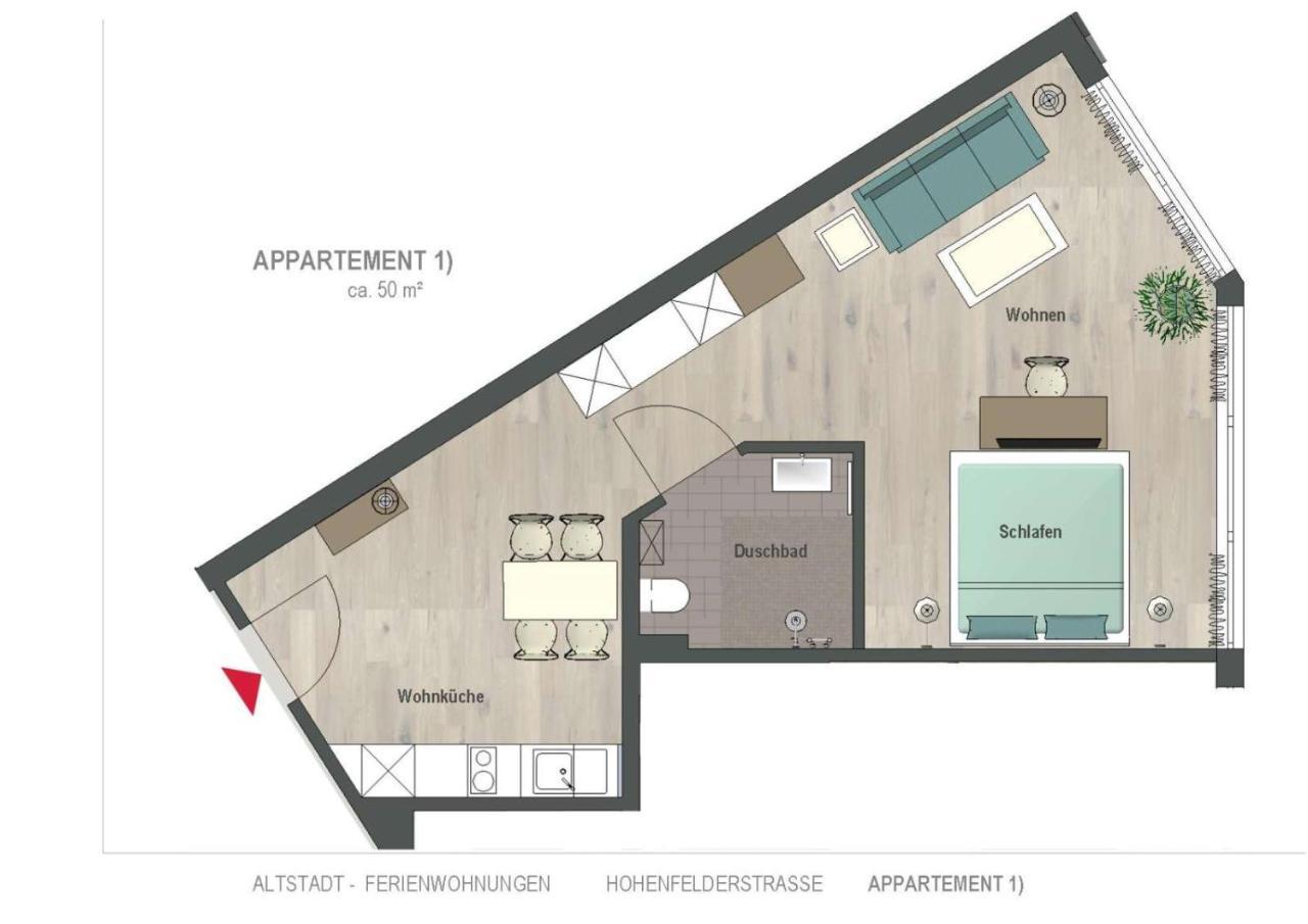 Cozy-Flats Koblenz Apartment โคเบลนซ์ ภายนอก รูปภาพ